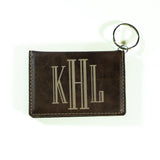 Rustic/Gold Keychain ID Wallet - kHl