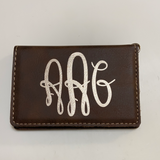 Rustic/Gold Keychain ID Wallet - aAg