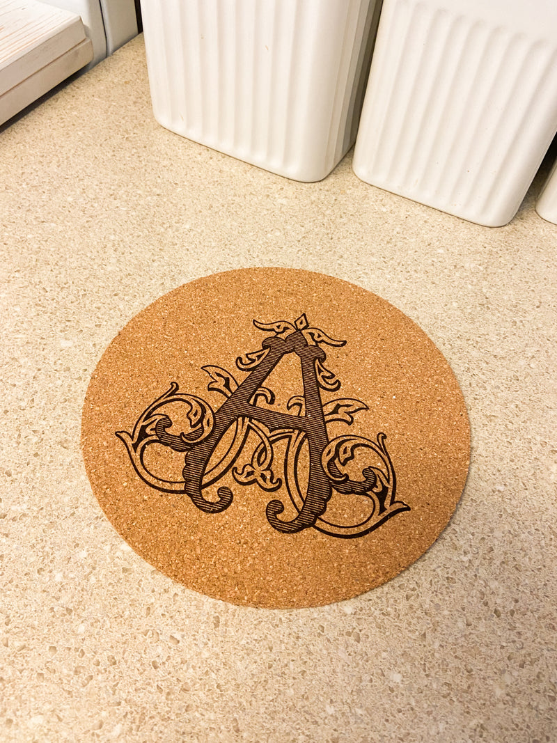Cork Trivet Hot Pad - 1/8" Thick